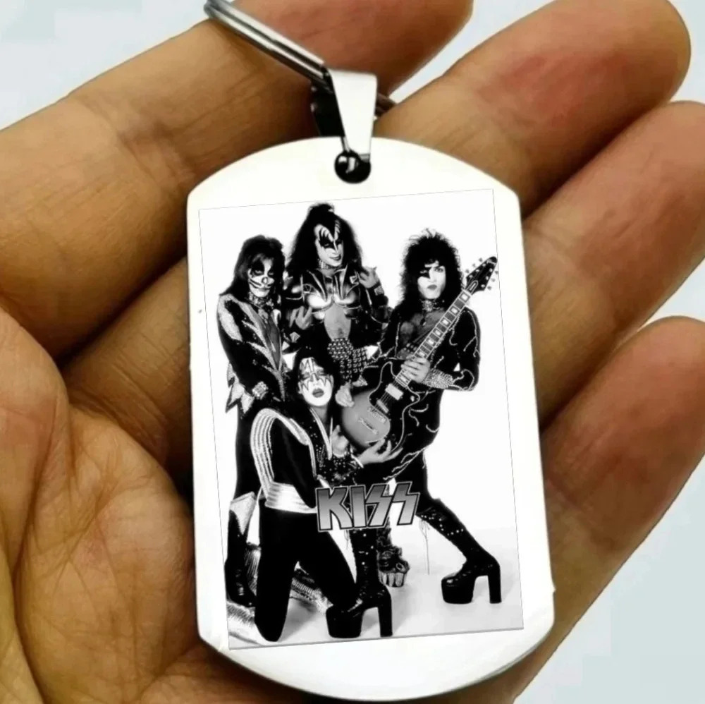 Kiss band music song singer Hot Keychain